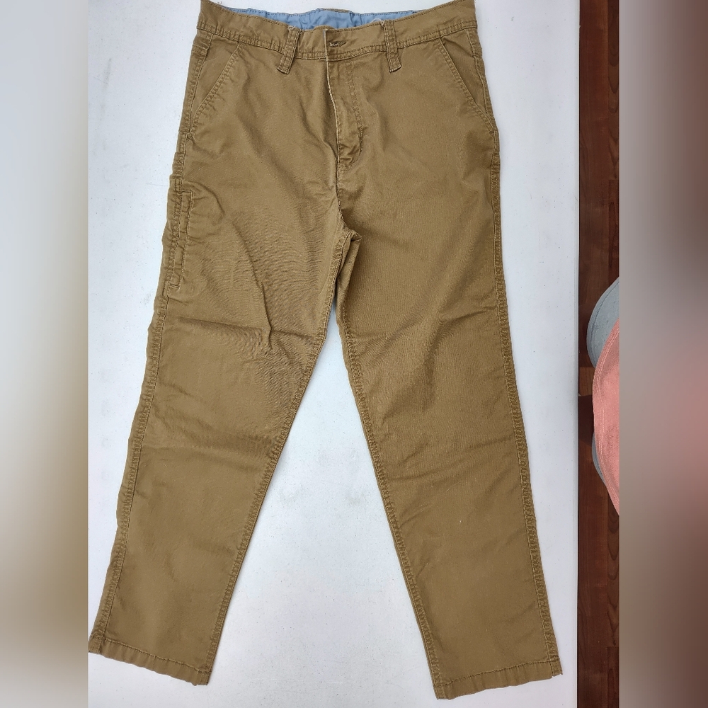 Faded Glory Men's Khaki Chinos Size 34x30